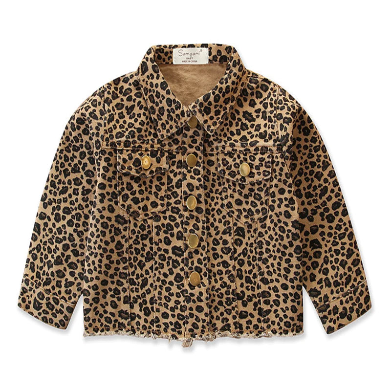 Leopard print hot sale jacket kids