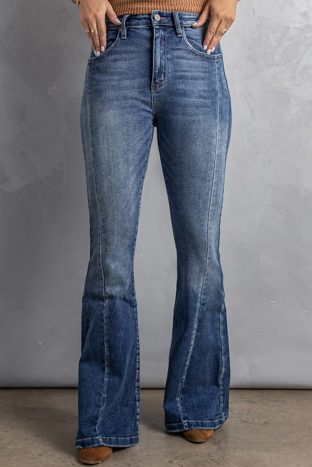 High Waist Flair Jeans